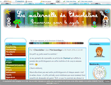 Tablet Screenshot of lamaternelledechocolatine.fr